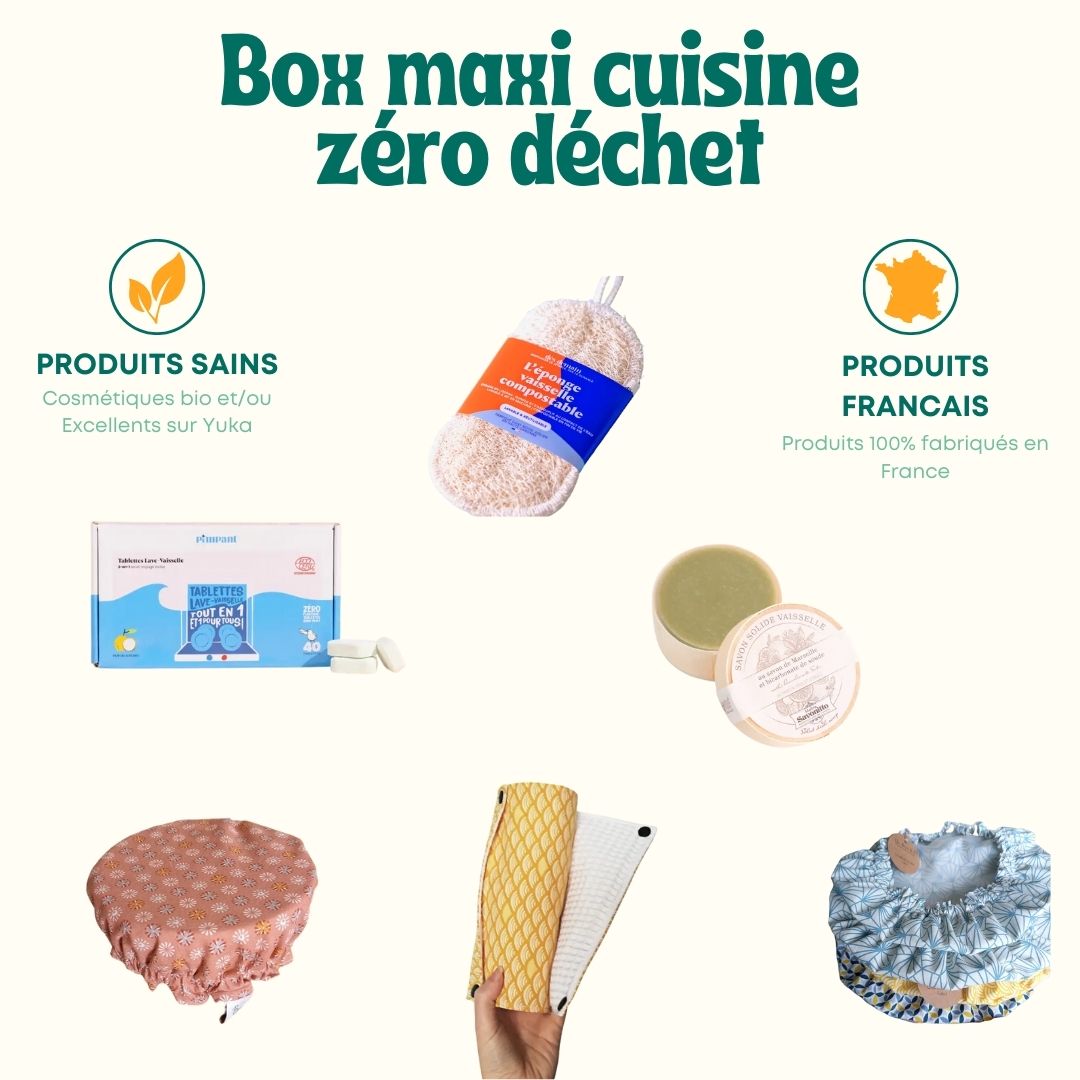 Box maxi cuisine zéro déchet - Tout Zéro Tout Bio