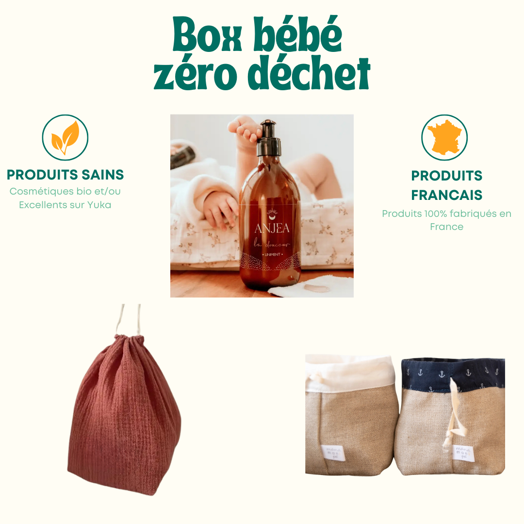 Box bébé zéro déchet - Tout Zéro Tout Bio