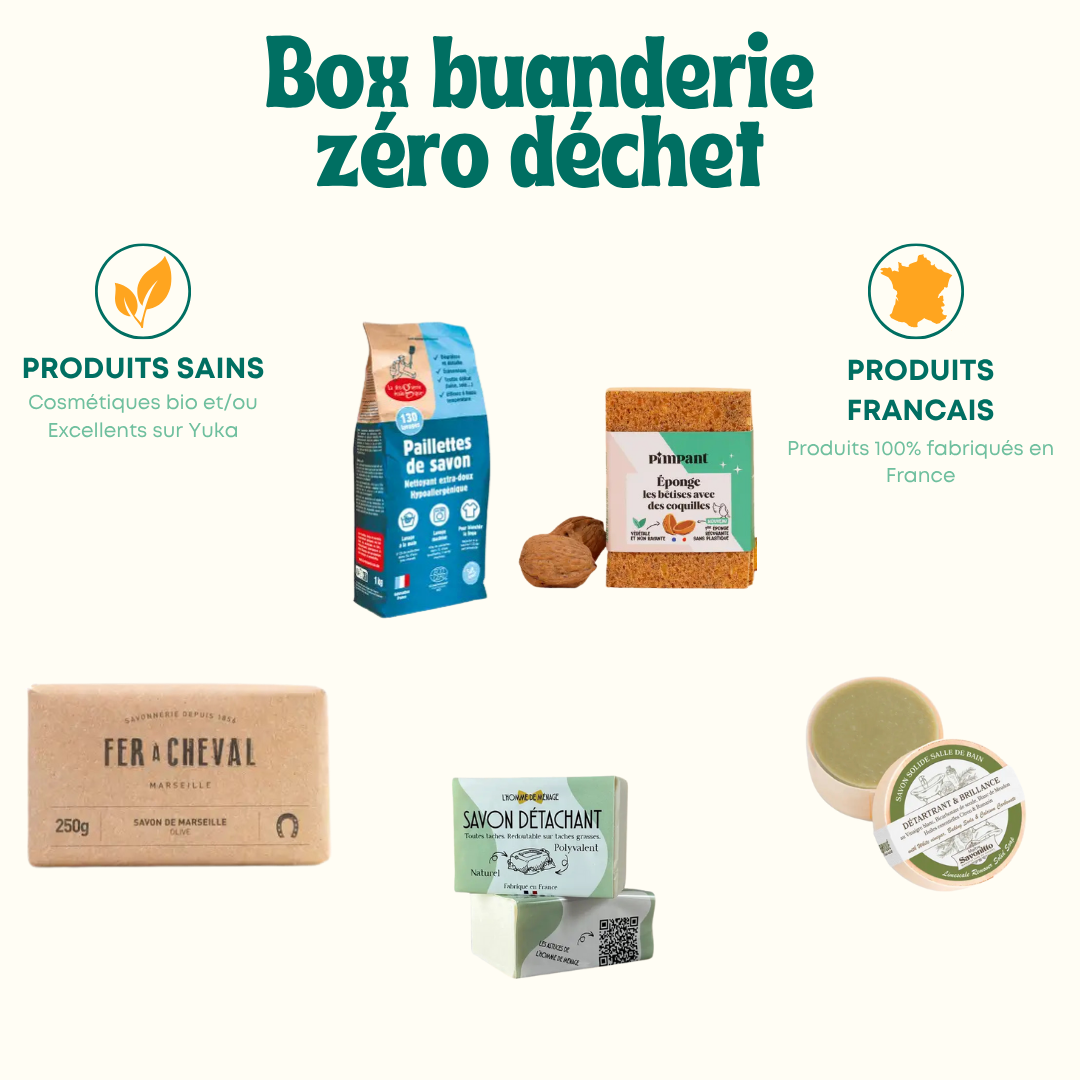 Box buanderie zéro déchet - Tout Zéro Tout Bio