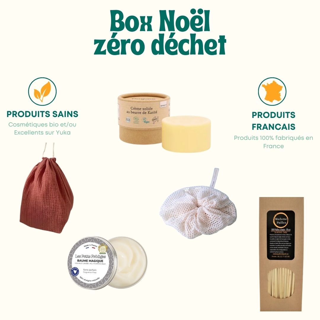Box Noël zéro déchet - Tout Zéro Tout Bio