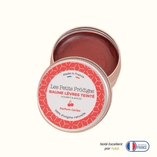 Baume à lèvres teinté cerise - Tout Zéro Tout Bio