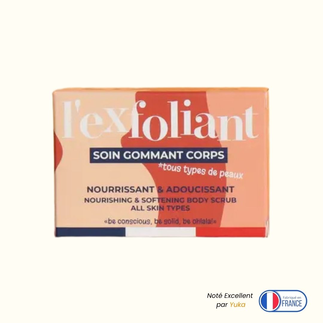 Savon solide gommant corps - Tout Zéro Tout Bio