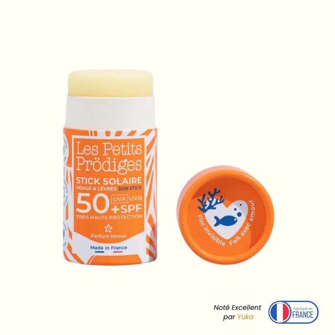 Solaire solide en stick - Tout Zéro Tout Bio