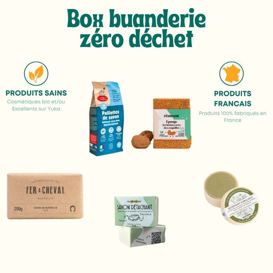 Box zéro déchet buanderie - Tout Zéro Tout Bio