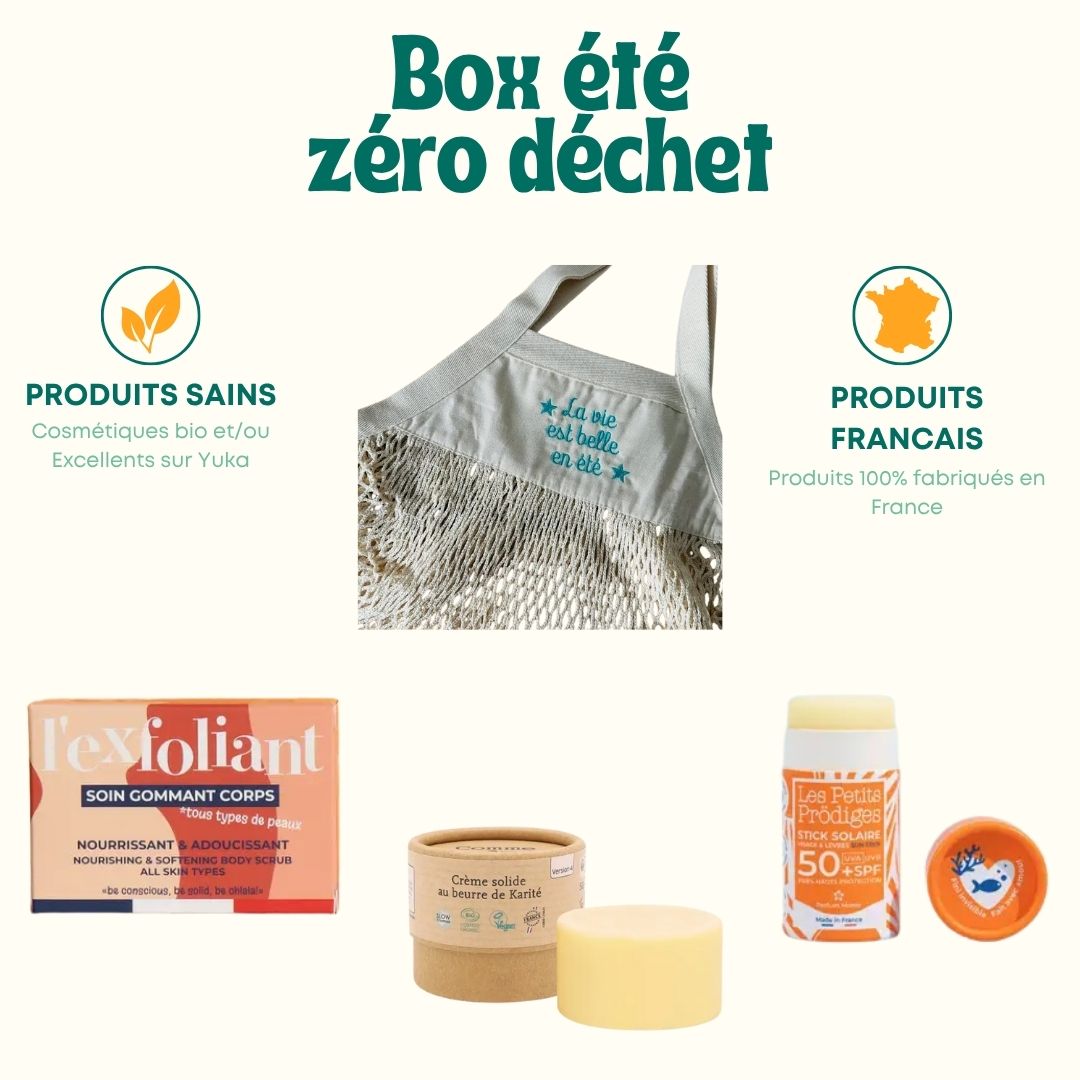 Box zéro déchet spécial été - Tout Zéro Tout Bio