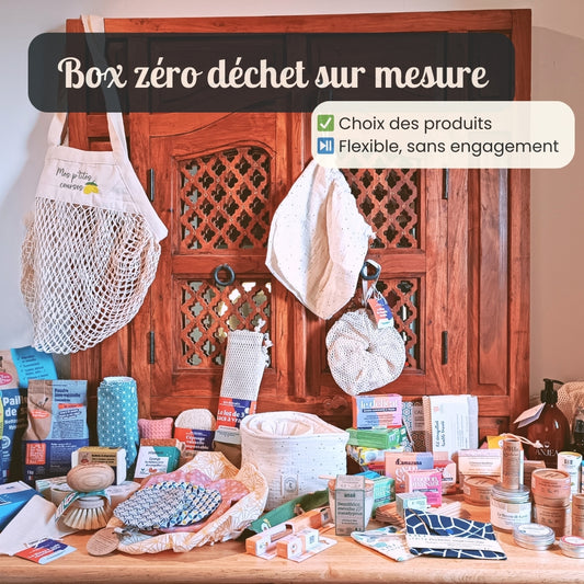 Box Zéro Déchet Personnalisée par Abonnement – produits durables pour la maison