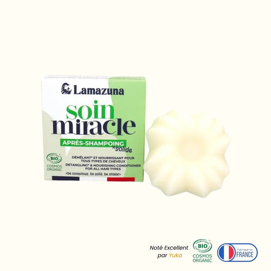 Après-shampoing solide démêlant