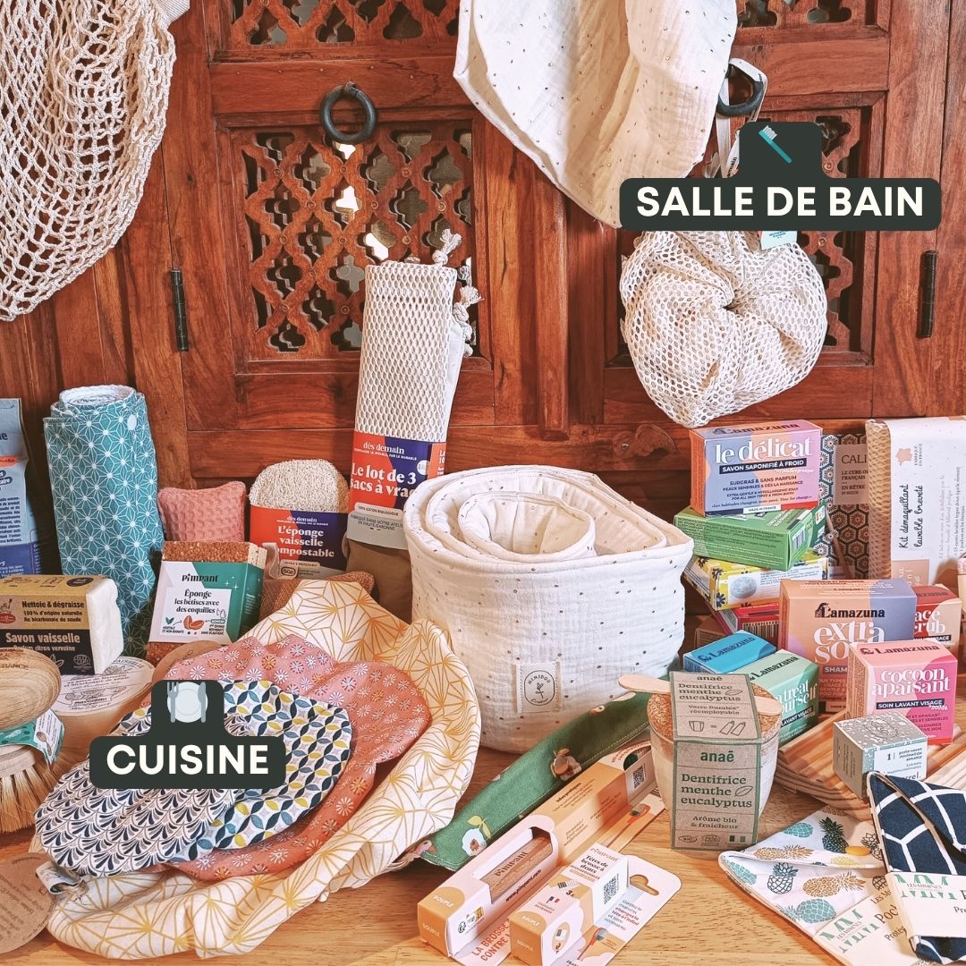 Box personnalisée Zéro Déchet - Tout Zéro Tout Bio - tous les produits3