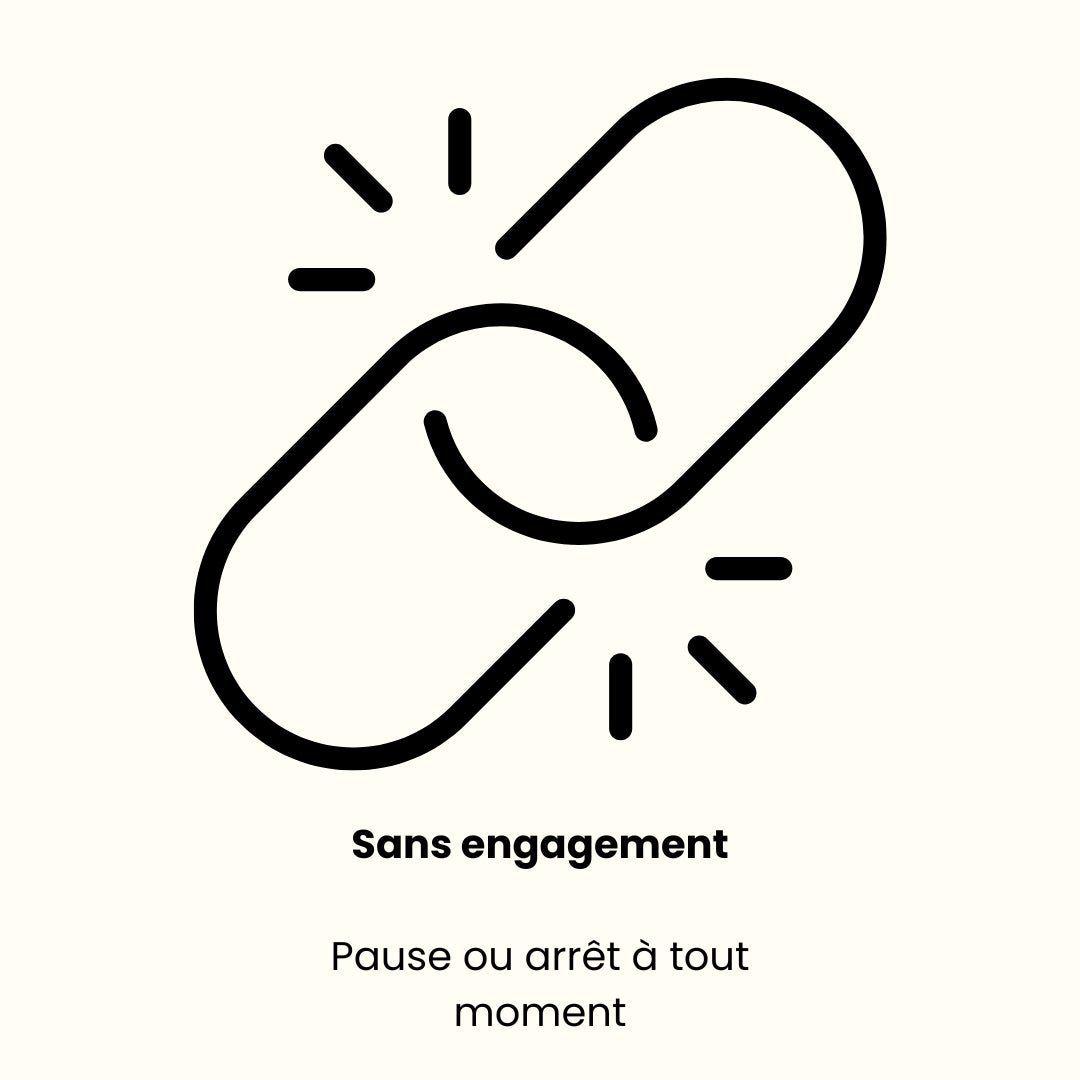 Abonnement box zéro déchet flexible et sans engagement, pause ou arrêt possible à tout moment