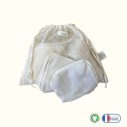 Lingettes bébé lavables