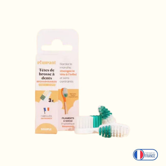 Recharge tête de brosse à dent