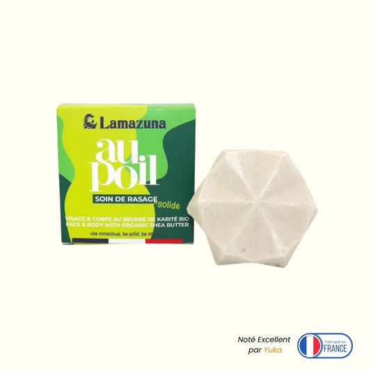 Savon solide à raser