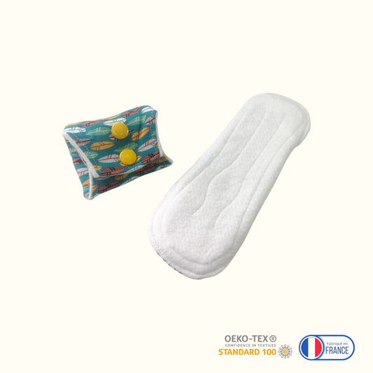 Serviettes hygiéniques lavables